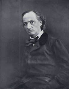 Il poeta Charles Baudelaire da Nadar